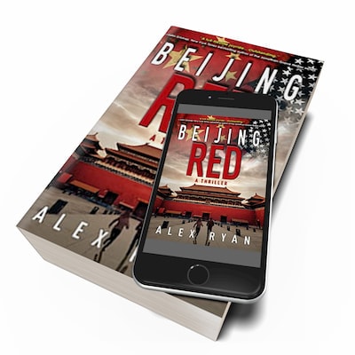 Beijing Red paperback and ebook covers